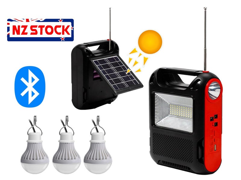Solar Radio Emergency Light NZ Clearance Carousel 1