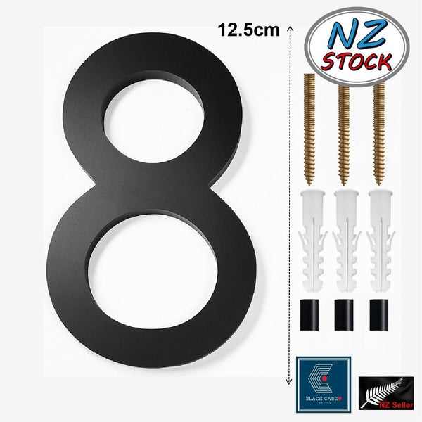 Modern Floating House Numbers MailBox Numbers -Number 8 *Over Stocked* Carousel 1