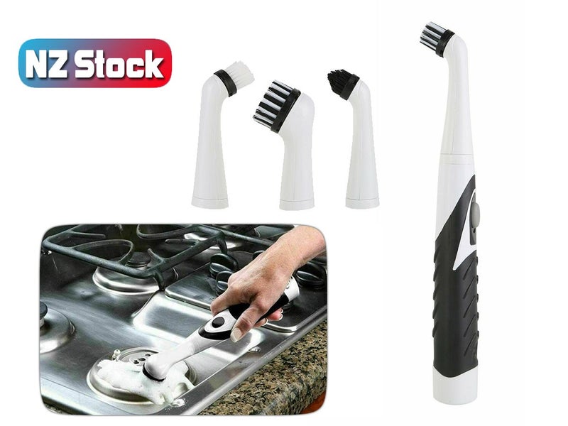 Cordless Electric Cleaning Brush Spin Scrubber NZ Clearance Carousel 1