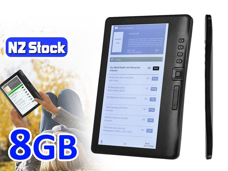 7" eReader eBook Reader Waterproof Clearance - Clearance Carousel 1