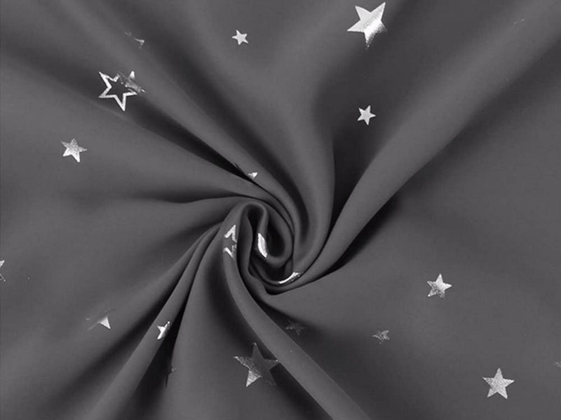 150 x 250cm Star Blockout Curtain Grommet Window Blinds Curtain Home Decoration Carousel 2