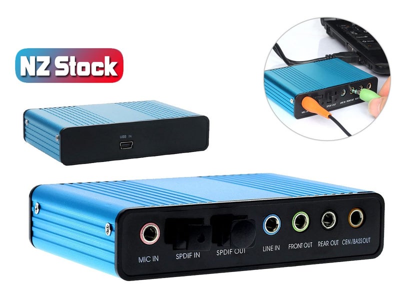 USB Sound Card 5.1 Audio Adapter Clearance - Clearance Carousel 1