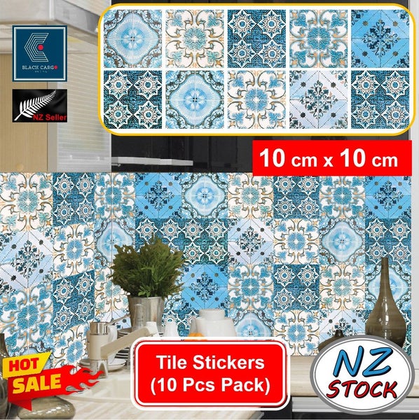 NEW new 10Pcs Moroccan WallPaper Tile Sticker Wall Vinyl Decals*Hot SALE Carousel 1