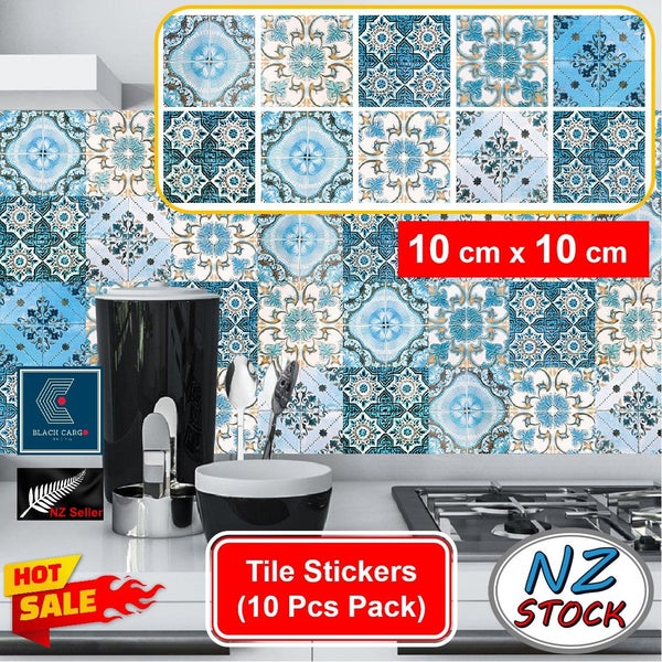 NEW new 10Pcs Moroccan WallPaper Tile Sticker Wall Vinyl Decals*Hot SALE Carousel 2