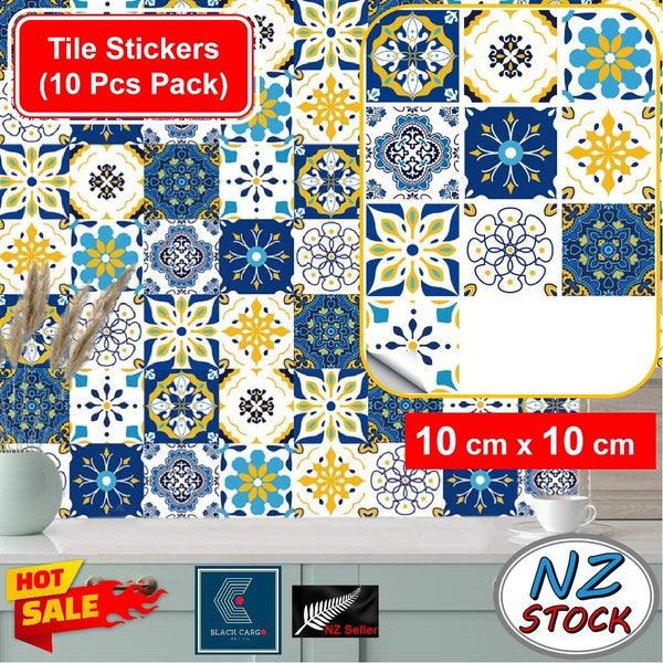 NEW new 10Pcs Moroccan WallPaper Tile Sticker Wall Vinyl Decals *Sale NOW* Carousel 2