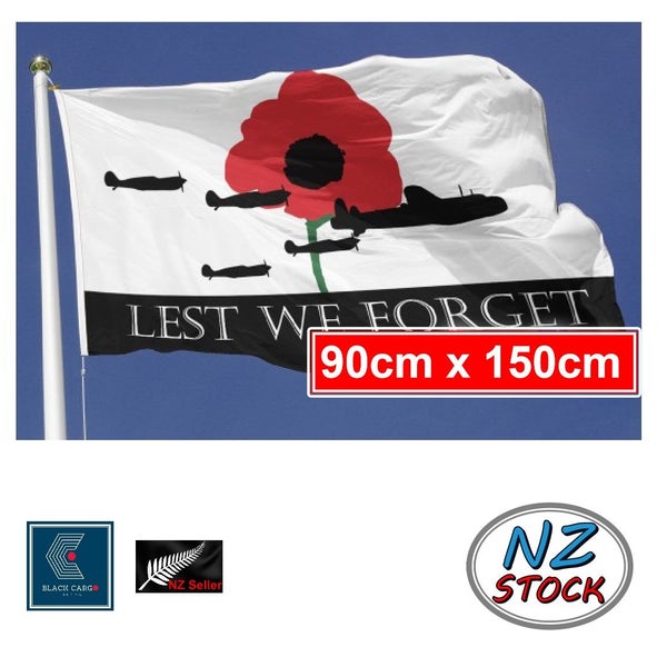 WW1 Antiques Vintage Militaria Historic ANZAC Day Flag *Over Stocked* Carousel 1