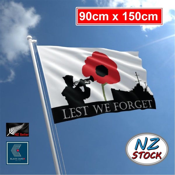 WW1 Antiques Vintage Militaria Historic ANZAC Day Flag *Over Stocked* Carousel 2