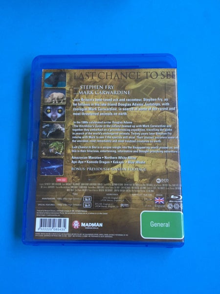 Last Chance To See: In the footsteps of Douglas Adams (Blu-Ray) Carousel 2