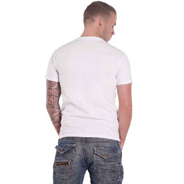 Abrasive Wheels T Shirt Army Song Band Logo new Official Mens White Carousel 2