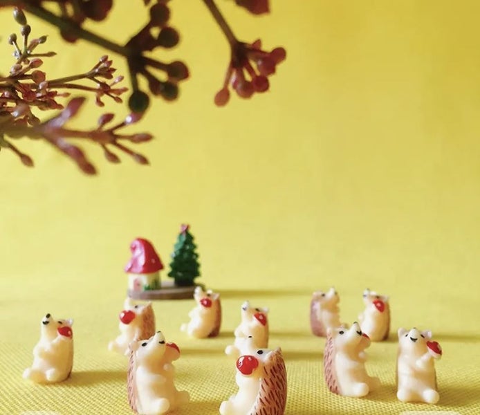 Miniature Fairy garden hedgehog (SKU010) Carousel 2