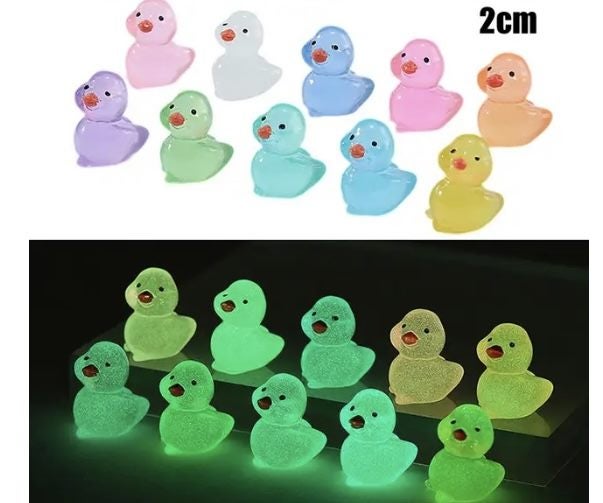 Glow in the dark baby ducks(SKU015D) Carousel 1
