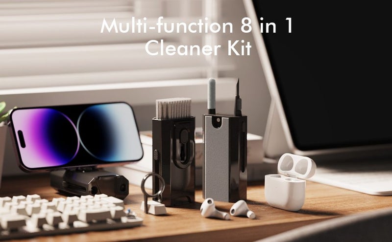 Keyboard Cleaner Kit Earphone Laptop MacBook Screen Cleaning with Spray Carousel 2