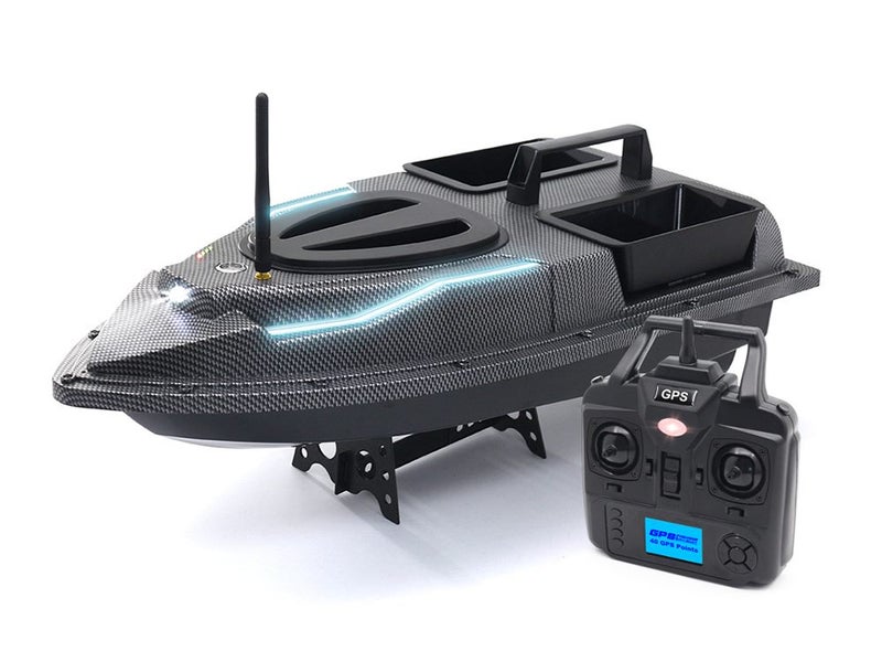 Version Of 40 Points GPS 500M Auto Return RC Bait Boat With Steering Light Carousel 1