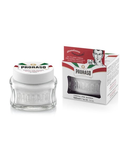 Proraso Pre-Shave Cream Sensitive With Green Tea & Oatmeal - 100Ml Carousel 1
