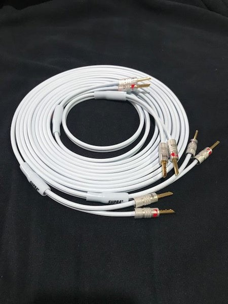 SUPRA PLY 3.4 Speaker Cable, Terminated 2 Mtr Pair Carousel 2