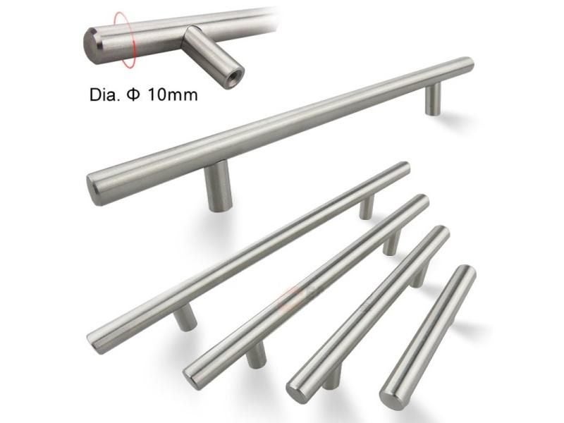 Stainless Steel Kitchen Door Cabinet T Bar Handle Pull Knob Cabinet Knobs Carousel 2
