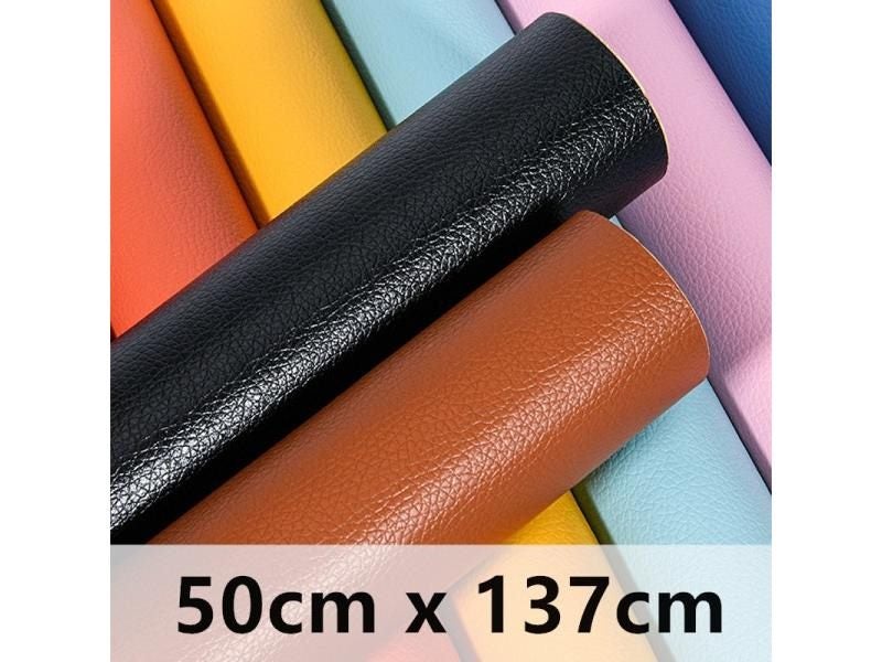50x137cm Self Adhesive DIY PU Leather Patches Stickers Synthetic PU Fabric Carousel 2