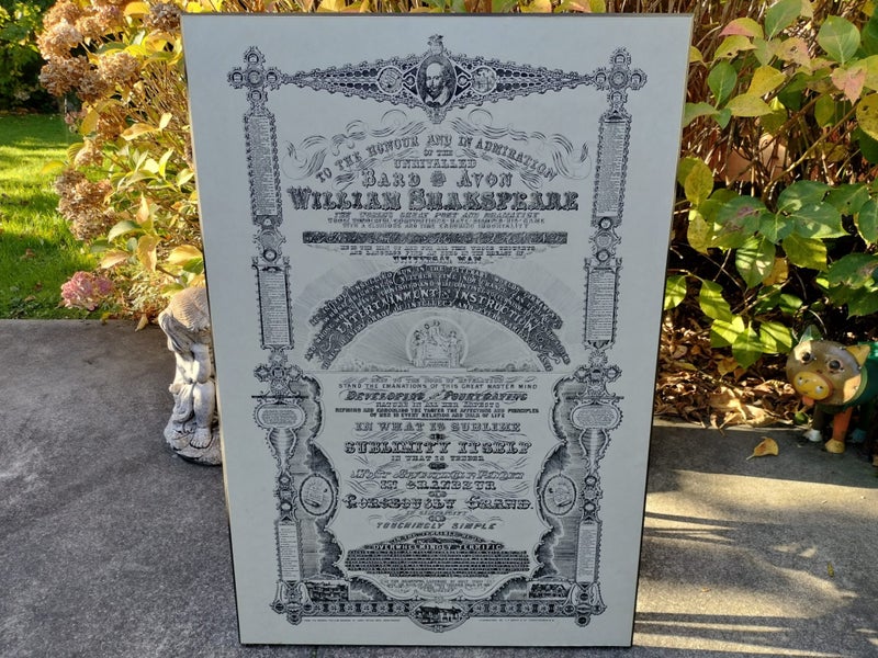 Large Print of Antique Lithograph (Shakespeare) of Drawing by James McKain Meek Carousel 2