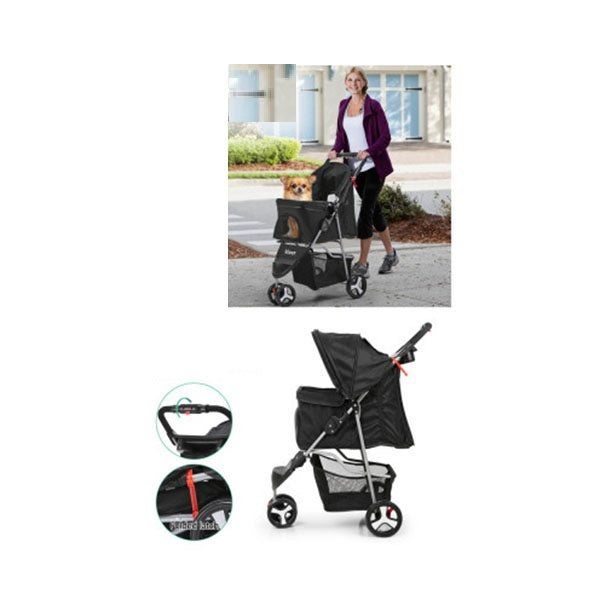 Black Pet Stroller Carousel 2