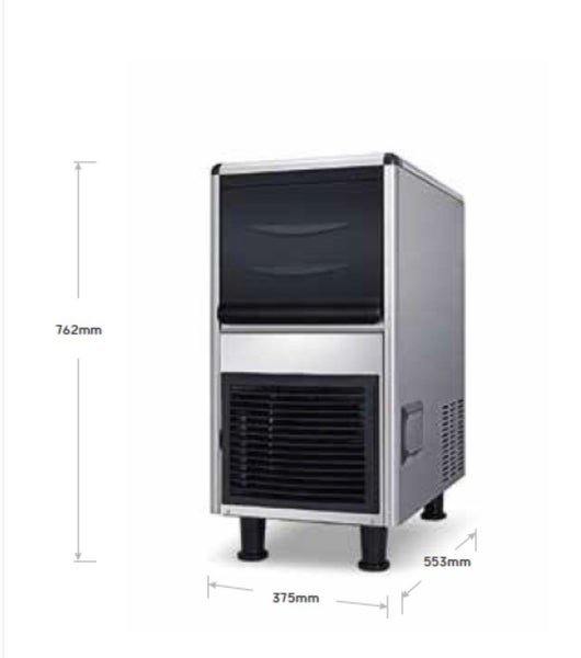 ICEPRO 25kg/24hr Ice Maker Machine - Commercial Food Grade- Bullet Cube Carousel 2