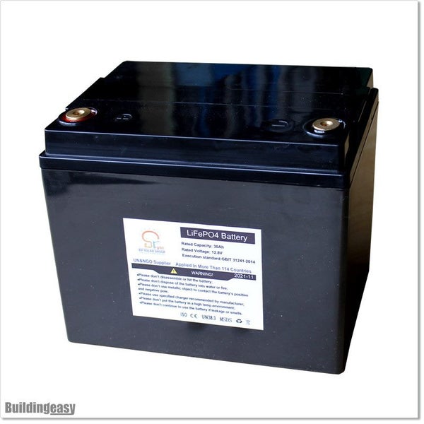 30AH LiFePO4 Battery (LiBAT-30A) Carousel 1