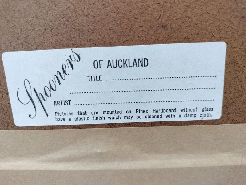 Interesting Unsigned Vintage Artwork Carousel 7