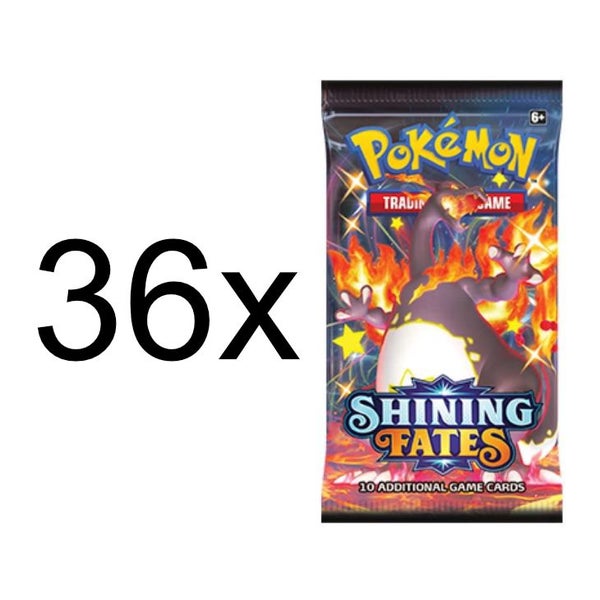 Pokemon TCG - SHINING FATES "Booster Box" 36x Booster Packs!! Carousel 1