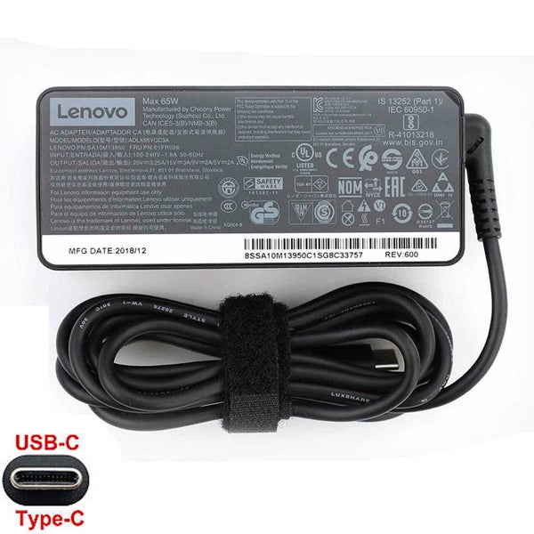 Original Lenovo USB-C Type C 65W 20V 3.25A Power Adapter628668506380831117