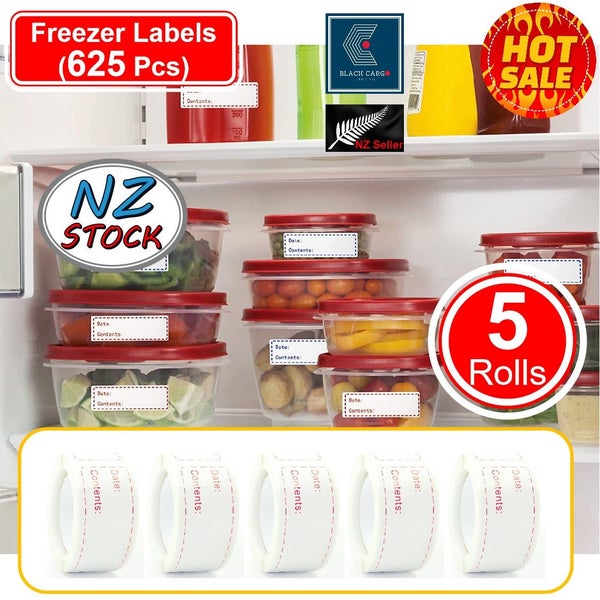 NEW new Freezer Labels Food Storage Stickers Refrigerator Label*Hot SALE Carousel 1