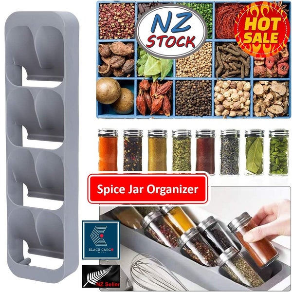 Brand New 4-Tier Drawer Spice Rack Kitchen Cabinet Drawer Storage*Hot SALE Carousel 1