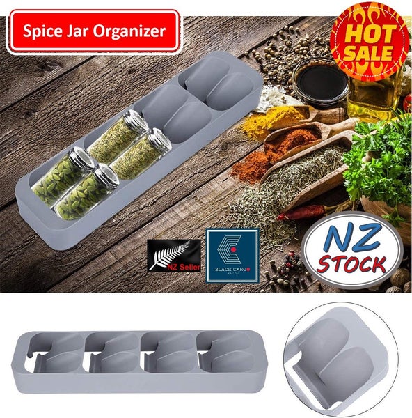 Brand New 4-Tier Drawer Spice Rack Kitchen Cabinet Drawer Storage*Hot SALE Carousel 2