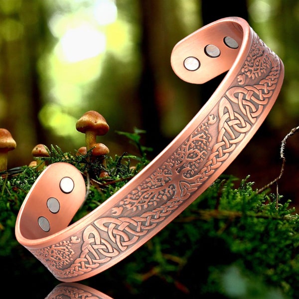 Copper band Magnetic SALE Tree of life Bracelet-100% Carousel 1