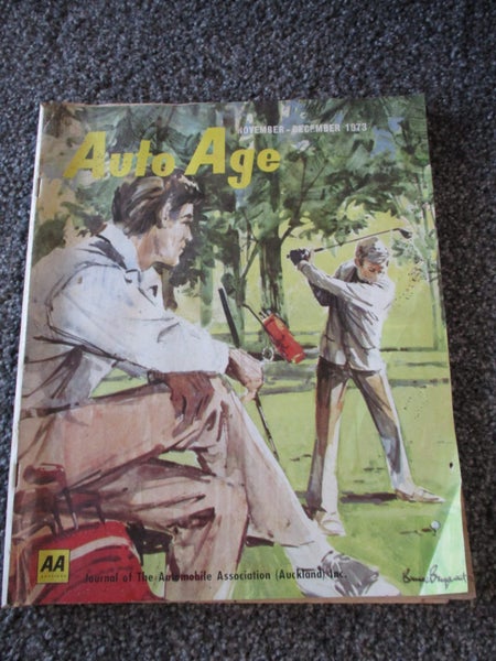 Vintage Auto Age Automobile Association 1973 magazine Carousel 1