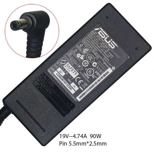 Original ASUS 19V 4.74A 90W (5.5 x 2.5mm) AC Charger Power Adapter Carousel 1