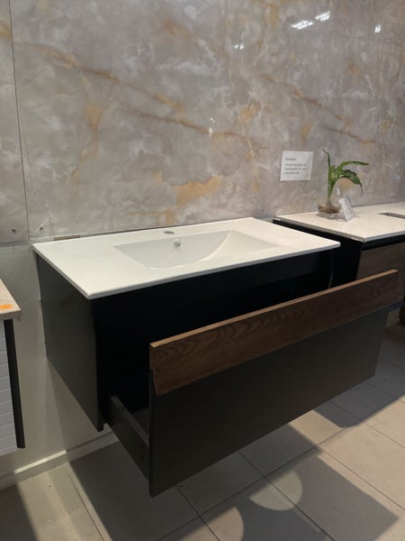 ON SALE 900mm Wall Hang Plywood Vanity Carousel 2