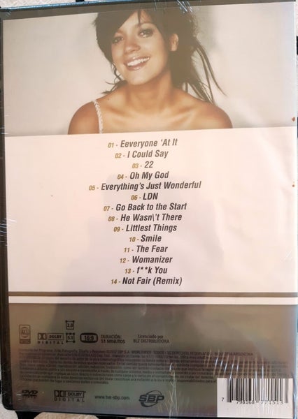 Lily Allen- Live in Montreaux 2009 concert NEW Last copy Carousel 2