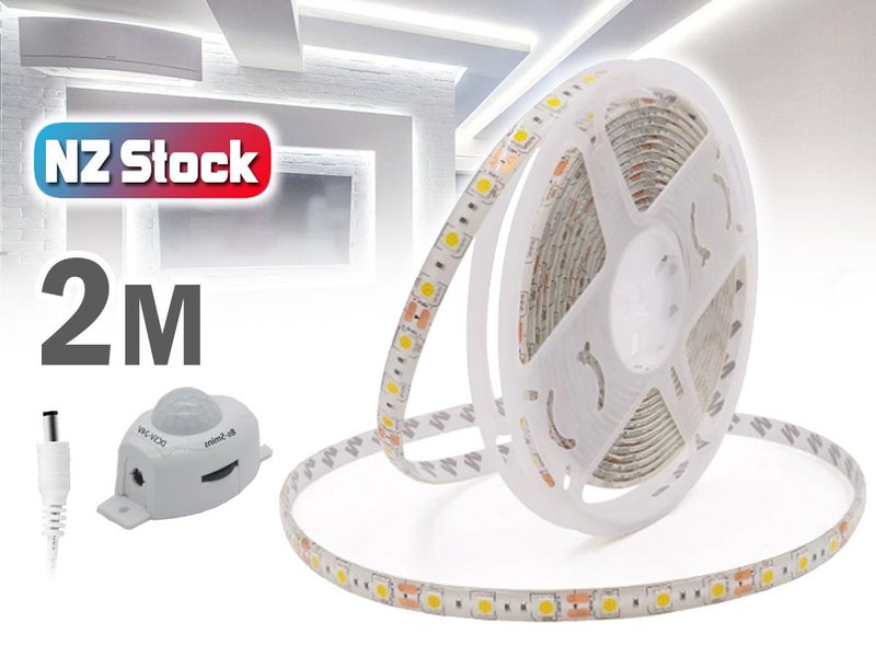 2M LED Strip Light White Waterproof Carousel 1