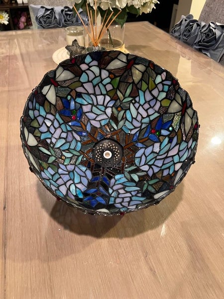New Design Handmade Tiffany Table Lamp Carousel 11