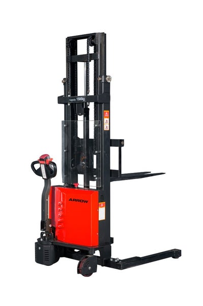 Electric Pallet Stacker Truck (Straddle) 3m Carousel 2