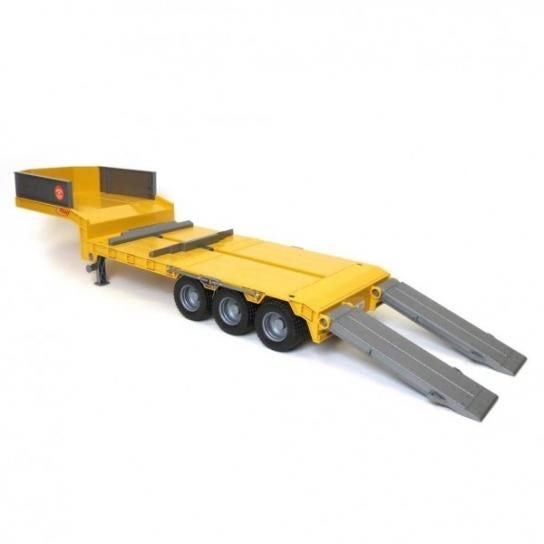 Bruder 1/16 3 Axle Transporter Trailer Maroon or Yellow **NEW** Carousel 1