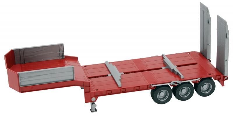 Bruder 1/16 3 Axle Transporter Trailer Maroon or Yellow **NEW** Carousel 2
