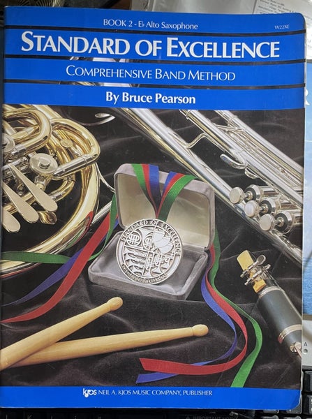 Standard of Excellence Comprehensive Band Method Book 2 Eb Alto Saxophone Carousel 1