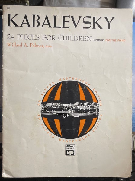 Kabalevsky 24 Pieces For Children Opus 39 for the Piano Carousel 1