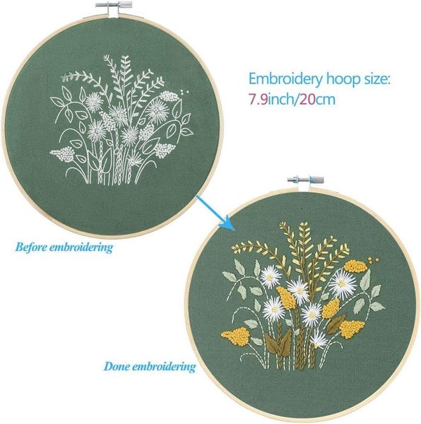 Embroidery Starter Kit 3 Pack63617612218113111
