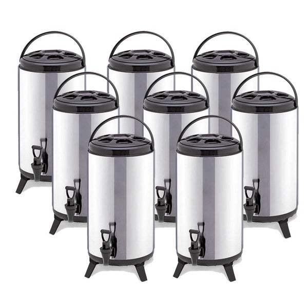 SOGA 8X 18L Portable Insulated Cold/Heat Coffee Tea Beer Barrel Brew Pot With... Carousel 1