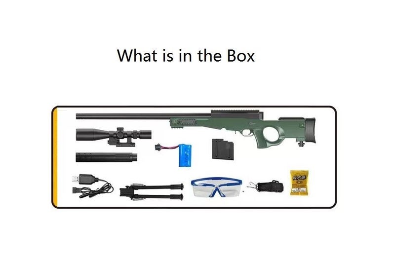 Gel Blaster, AWM Model, Manual and Auto mode Carousel 2
