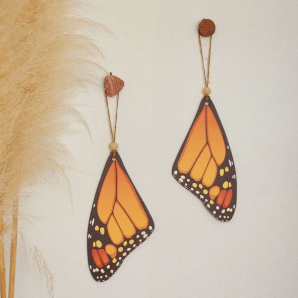 Hanging Ornament - Monarch Wing Set (15 x 30cm) Carousel 1