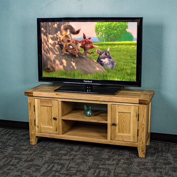 Yes Oak Medium TV Unit Carousel 1