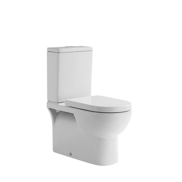 High Quality Ceramic Back to Wall Rimless Toilet Carousel 1