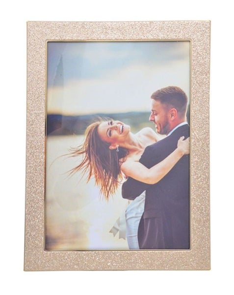 Photo Frame - Gold Sparkle 5 x 7" (Set of 2) Carousel 1